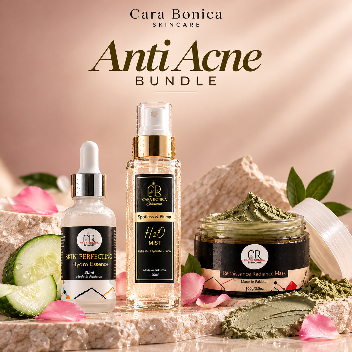 Anti Acne Deal (essence+h2O+mask)