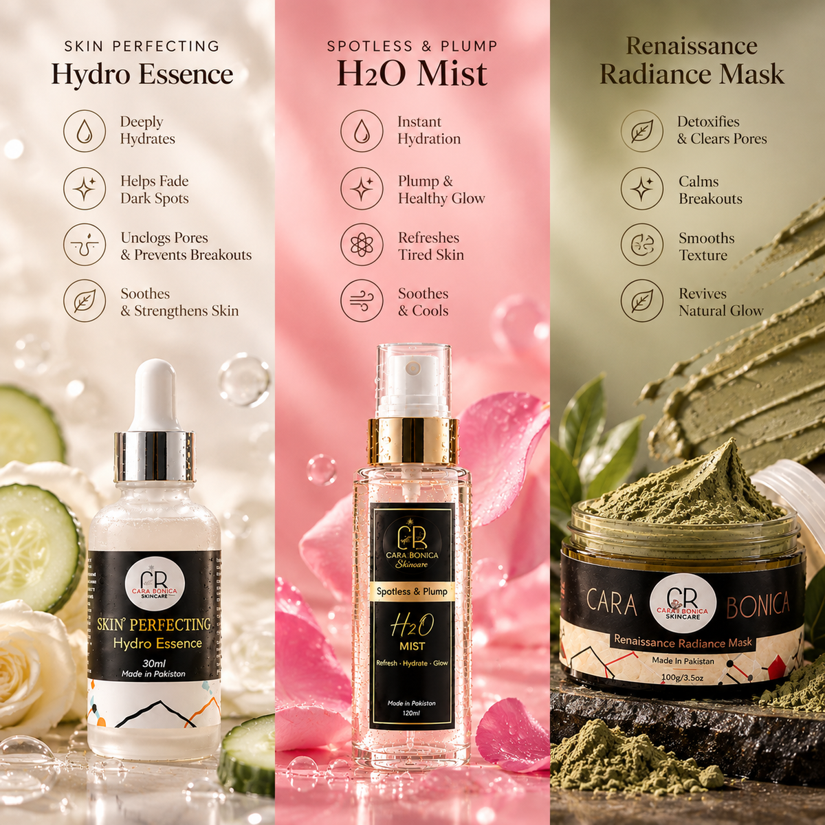 Anti Acne Deal (essence+h2O+mask)