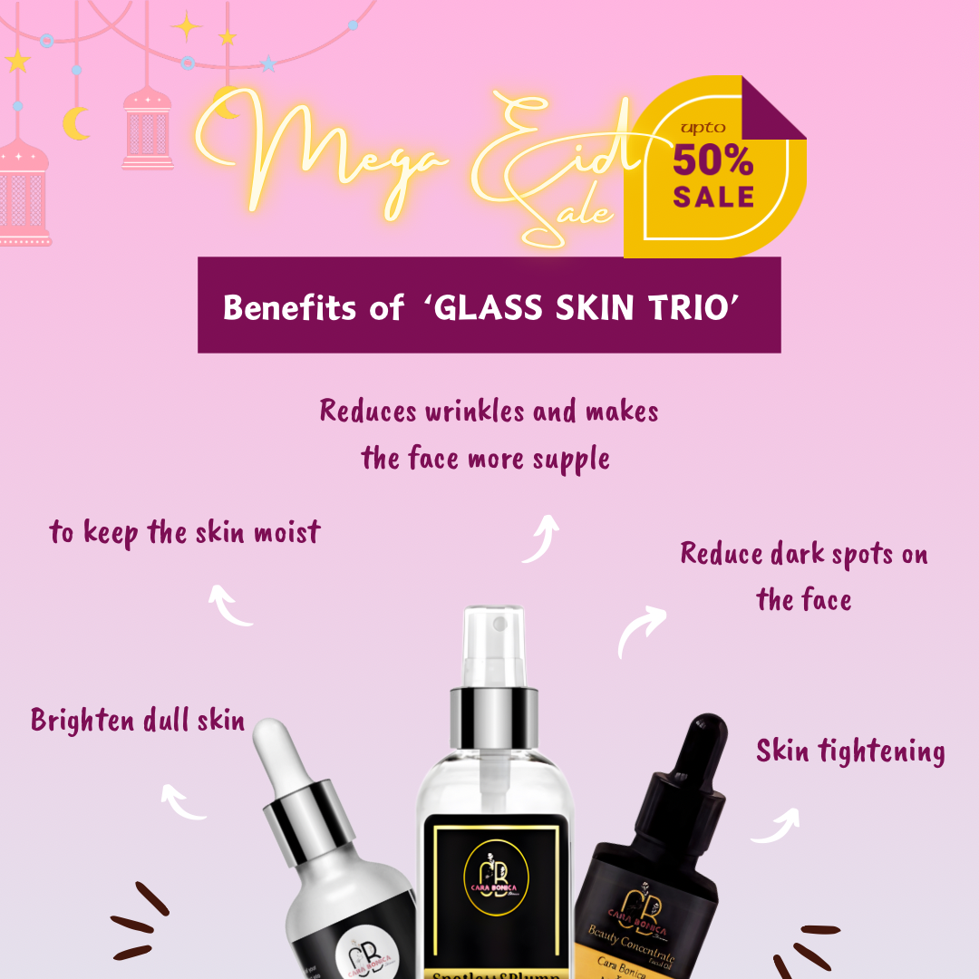 Glassy Skin Trio(essence+mist+beautyoil)