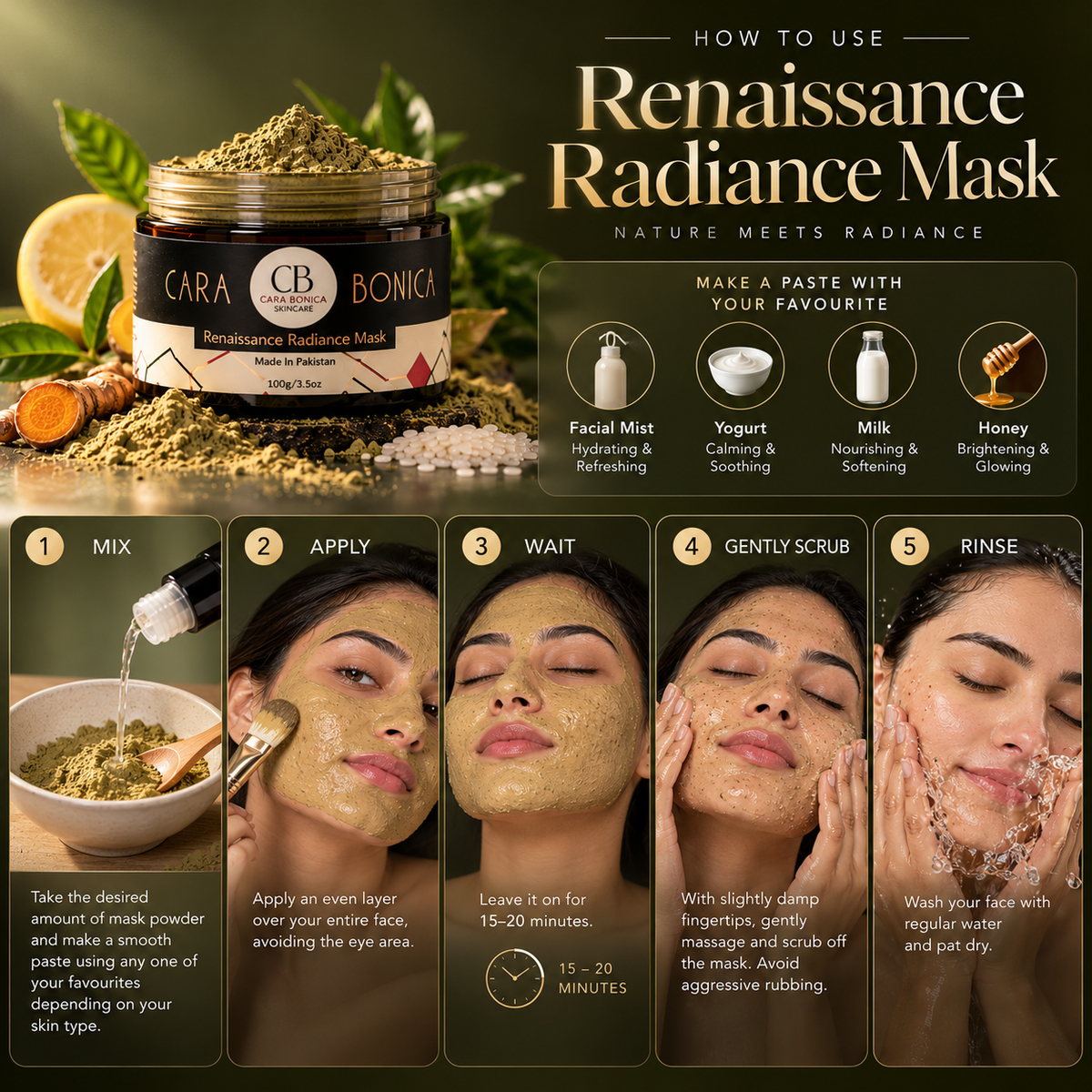 Renaissance Radiance Mask