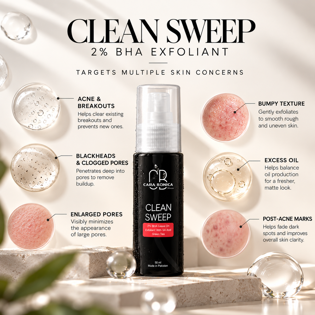 Clean Sweep( BHA exfoliant)