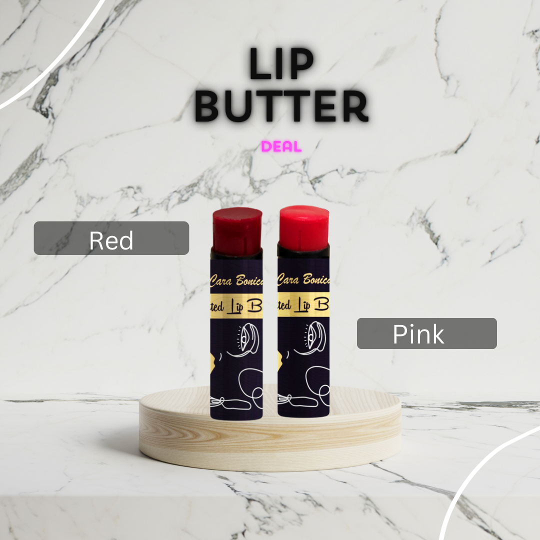 Lip butter deal (pink & red)