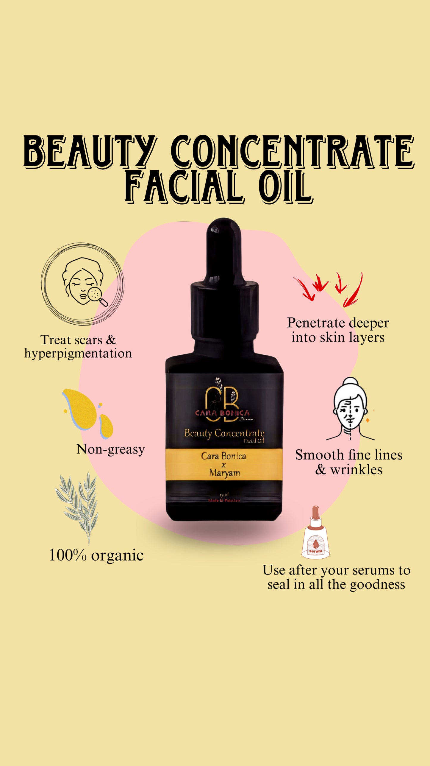 Beauty Concentrate facial Oil